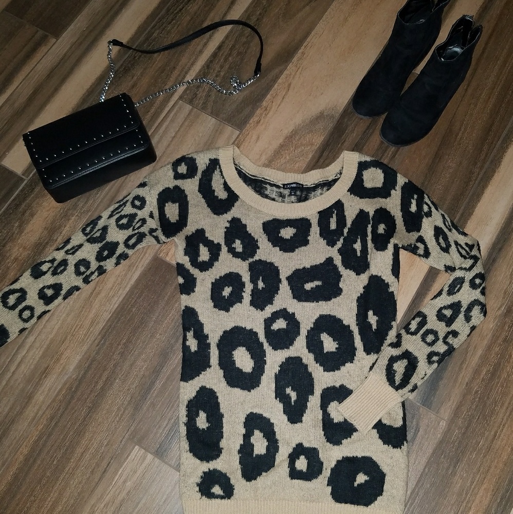 Cheetah Sweater